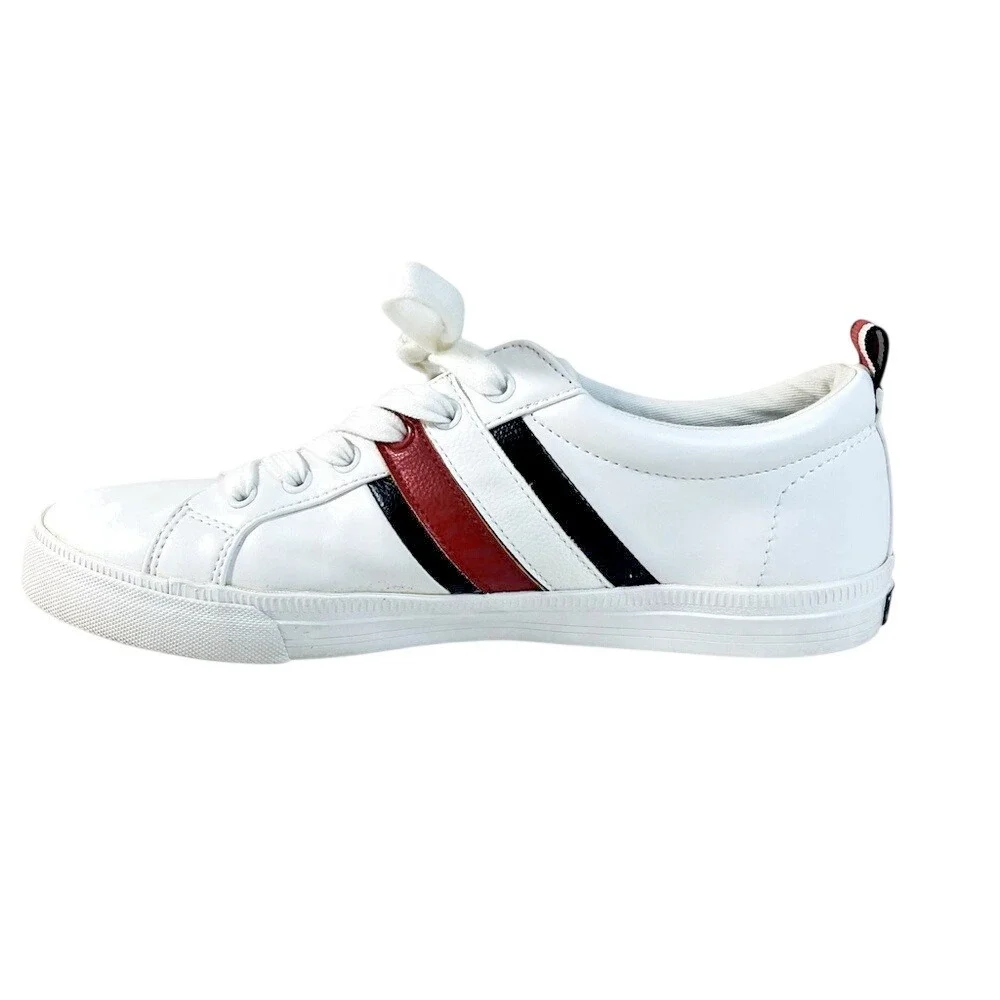 TOMMY HILFIGER Lireai Fashion Sneakers, Women's, White &‎ Striped, Size 9 Medium